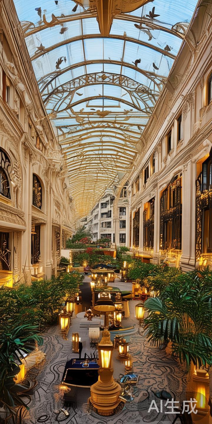 澳门巴黎人以其欧式建筑风格和完善的娱乐设施闻名。它